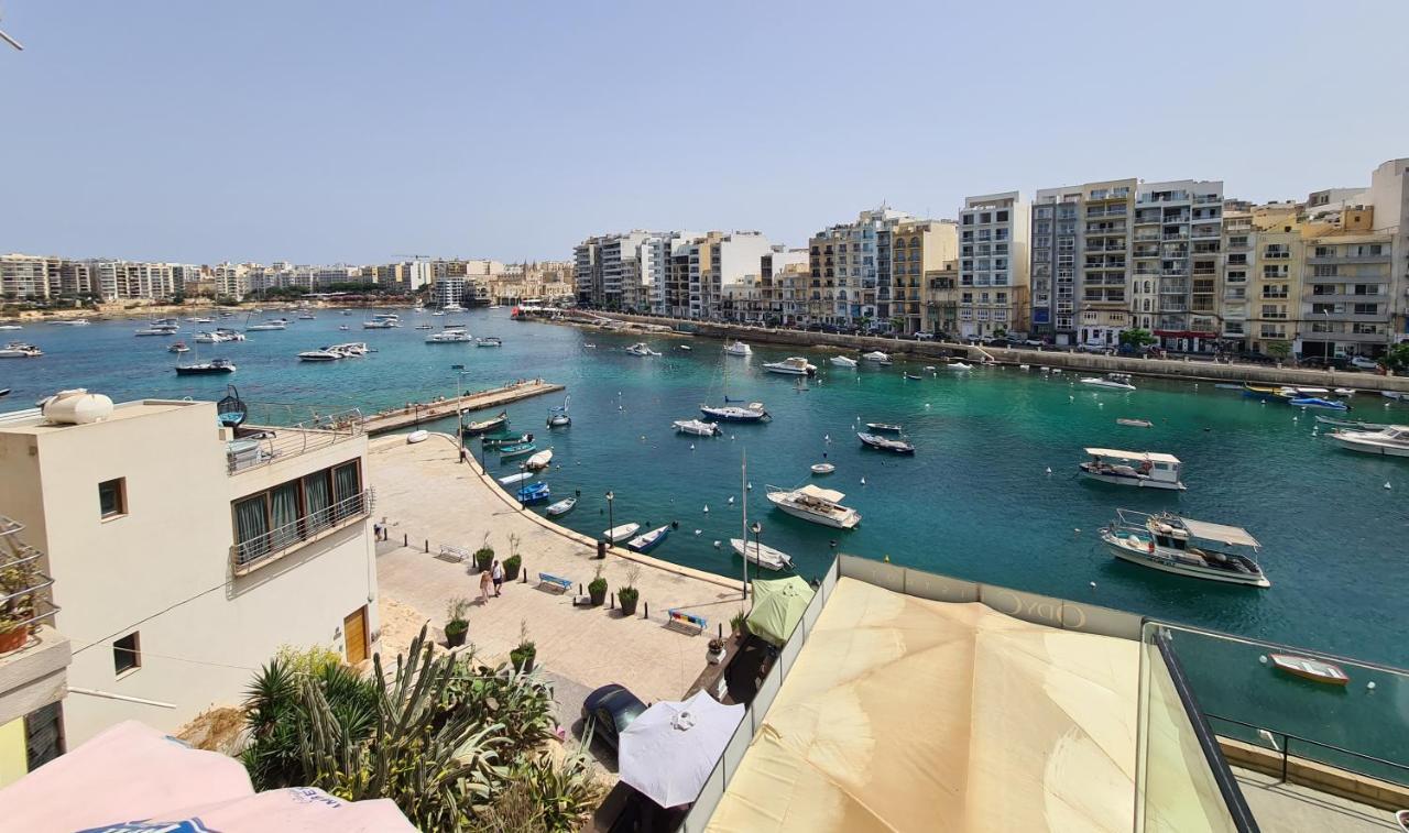 Supreme Seafront Apt With Balcony In St.Julian'S Saint Julian's Exterior photo